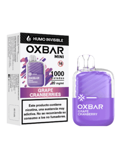 OXBAR mini SIN HUMO GRAPE CRANBERRIES