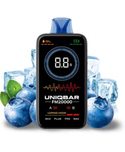 Pod Desechable Uniqbar FM20000 Blueberry Storm (Sin Nicotina)