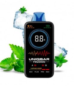 Pod Desechable Uniqbar FM20000 Miami Mint (Sin Nicotina)
