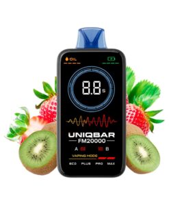 Pod Desechable Uniqbar FM20000 Fresa Kiwi (Sin Nicotina)