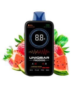 Pod Desechable Uniqbar FM20000 Fresa Sandia (Sin Nicotina)