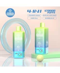 GB - GUDBAR 4 IN 1 120.000 PUFFS (SIN NICOTINA) STRAWBERRY BANANA...