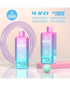 GB - GUDBAR 4 IN 1 120.000 PUFFS (SIN NICOTINA) STRAWBERRY WATERMELON...